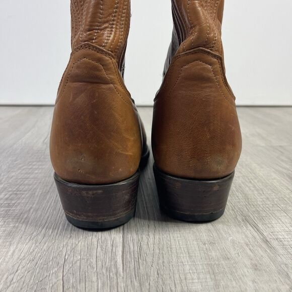 Tecovas The Cartwright 11.5 EE Wide Hazelnut Handmade Calf Cowhide Cowboy Boot K - Picture 6 of 11